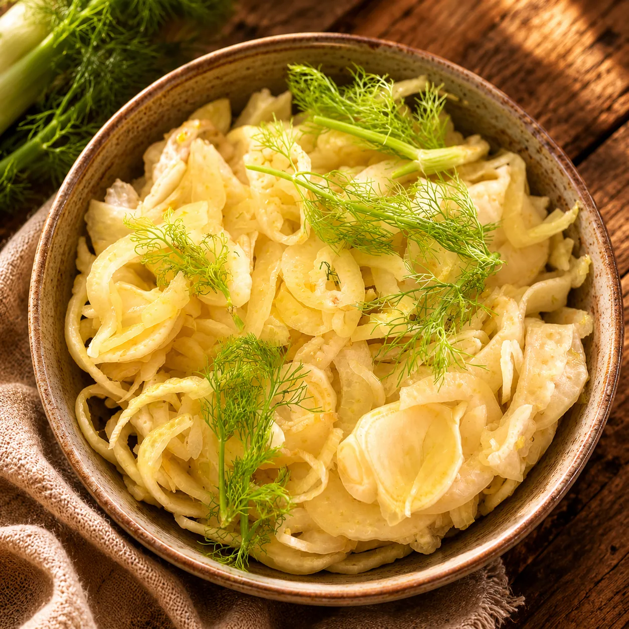 Finocchi brasati — gastronomia vegetale Ortofruttiamoci
